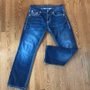 Pre loved - Rock Revival Men’s Jeans Size 33 #001